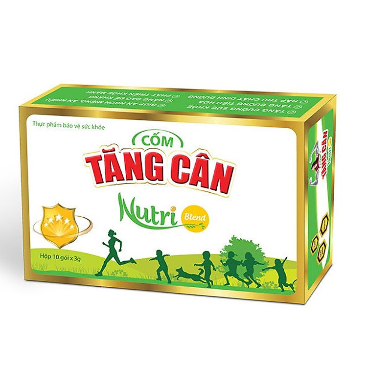 Combo 3 Thực Phẩm Chức Năng Cốm Tăng Cân Nutriblend