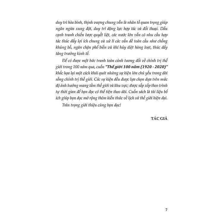 Thế Giới 100 Năm (1920-2020) - Ảnh 6