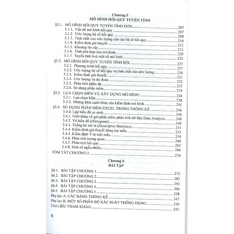 Xác Suất Thống Kê (Tái bản lần thứ năm - năm 2024) - Ảnh 5