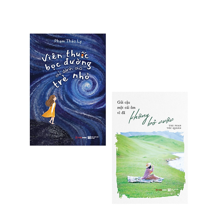 Combo Viên Thuốc Bọc Đường Chỉ Dành Cho Trẻ Nhỏ + Gửi Cậu Một Cái Ôm Vì Đã Không Bỏ Cuộc (Bộ 2 Cuốn) _TIME