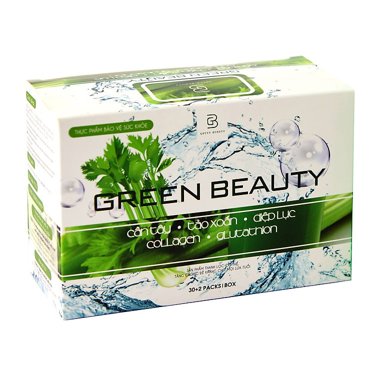 NƯỚC ÉP CẦN TÂY GREEN BEAUTY Hỗ trợ GIẢM CÂN GIỮ DÁNG ĐẸP DA CÂN BẰNG NỘI TIẾT TỐ