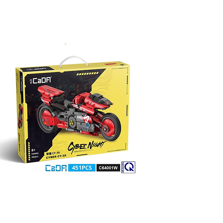 Mua Đồ Chơi Lắp Ráp Xe Mô Tô CADA C64001W Chính hãng Giá rẻ - Hình ảnh 2