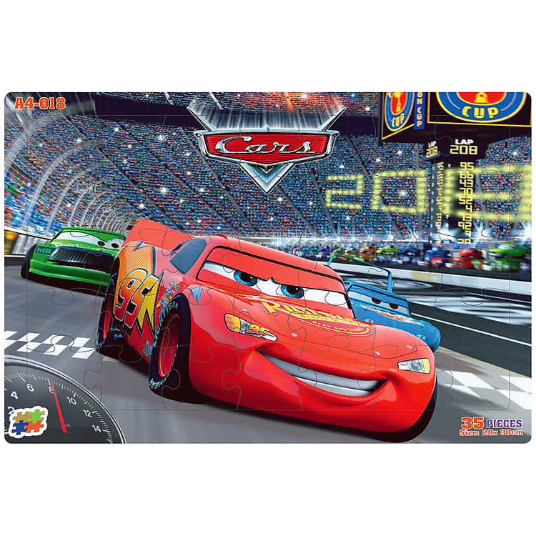 Mua Combo 04 bộ tranh xếp hình A4 cho bé Chính hãng Ưu đãi - Hình ảnh 3