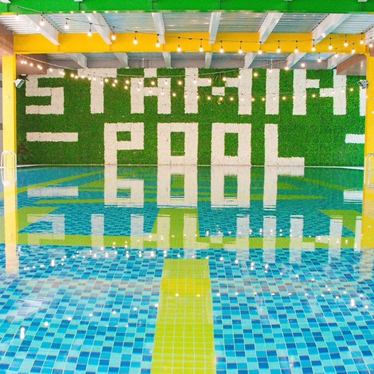 HN - 01 lượt bơi cho trẻ em tại Bể bơi Bốn mùa nước mặn Stamina Pool - Free khăn và nước uống