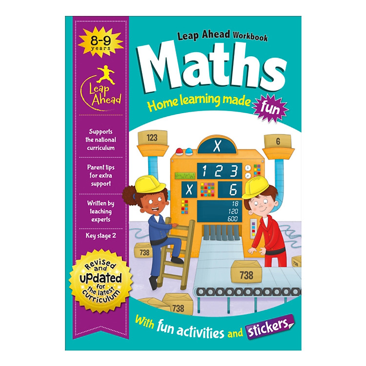 Sách Leap Ahead: 8-9 Years Maths