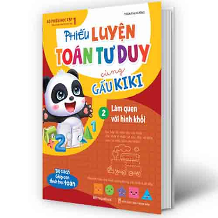 Phiếu Luyện Toán Tư Duy Cùng Gấu Kiki 2. Làm Quen Với Hình Khối - Ảnh 5