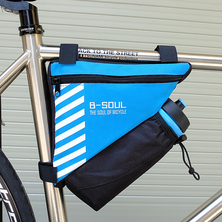Túi tam giác gắn sườn xe đạp (size L gắn được bình nước)