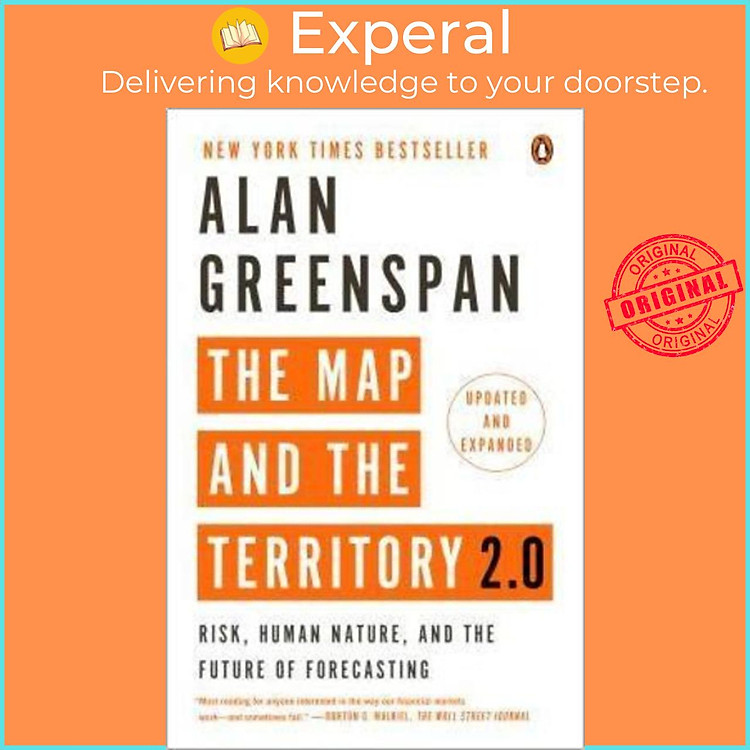 Sách - The Map and the Territory 2.0 : Risk, Human Nature, and the Future of F by Alan Greenspan (US edition, paperback)