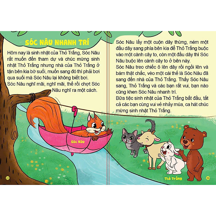 Truyện Thơ Đồng Dao Cho Bé Học Nói - Giúp Bé Phát Triển IQ Và EQ - Dành Cho Trẻ Từ 0 - 6 Tuổi - Ảnh 2