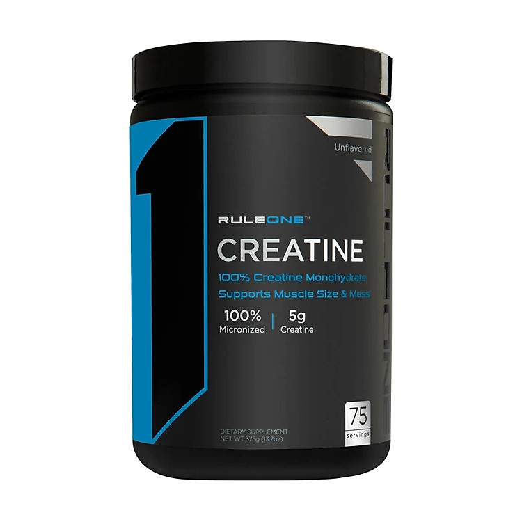 Thực phẩm bổ sung Creatine không mùi Rule 1 Creatine Unflavored 75 servings - 375g
