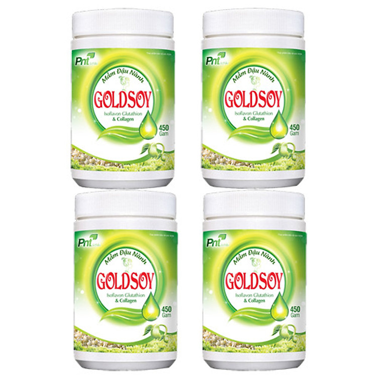 Combo 4 hộp thực phẩm chức năng tinh chất mầm đậu nành