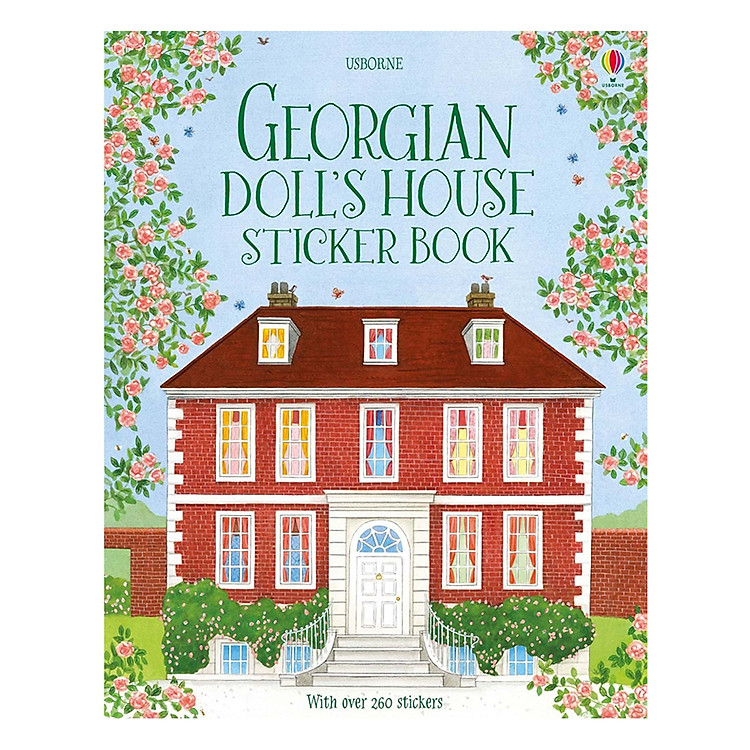 Sách Usborne Georgian Doll's House Sticker Book