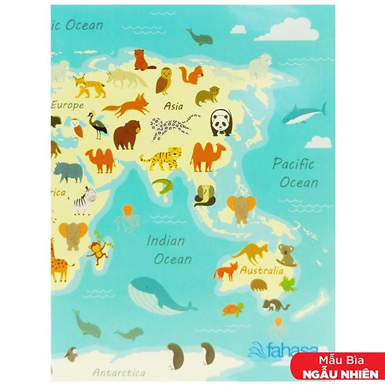 Tập Học Sinh Bản Đồ TG Kẻ Ngang (200 trang, 60gsm)