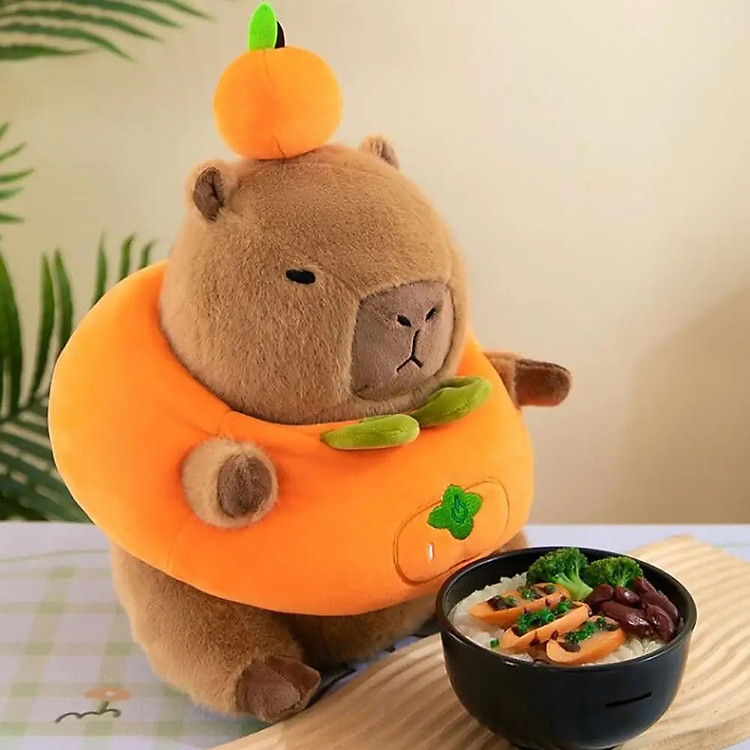 Thú nhồi bông capybara đáng yêu 35cm Chính hãng Tiết kiệm - Hình ảnh 3
