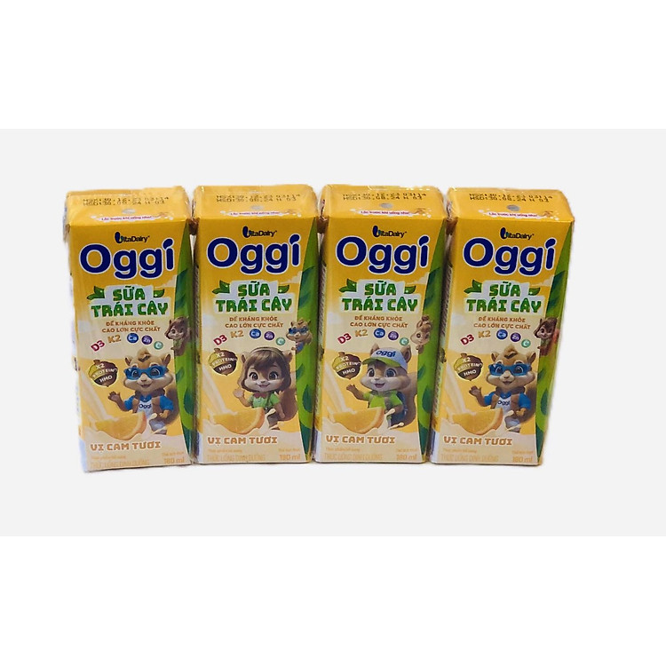 Thùng 48 Hộp Sữa Oggi Vị Cam Tin cậy Giá rẻ - Hình ảnh 2