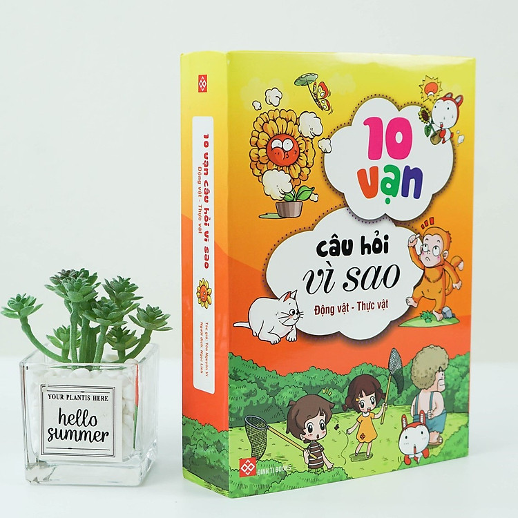 Sách Bách Khoa Tri Thức - 10 Vạn Câu Hỏi Vì Sao - Động Vật - Thực Vật