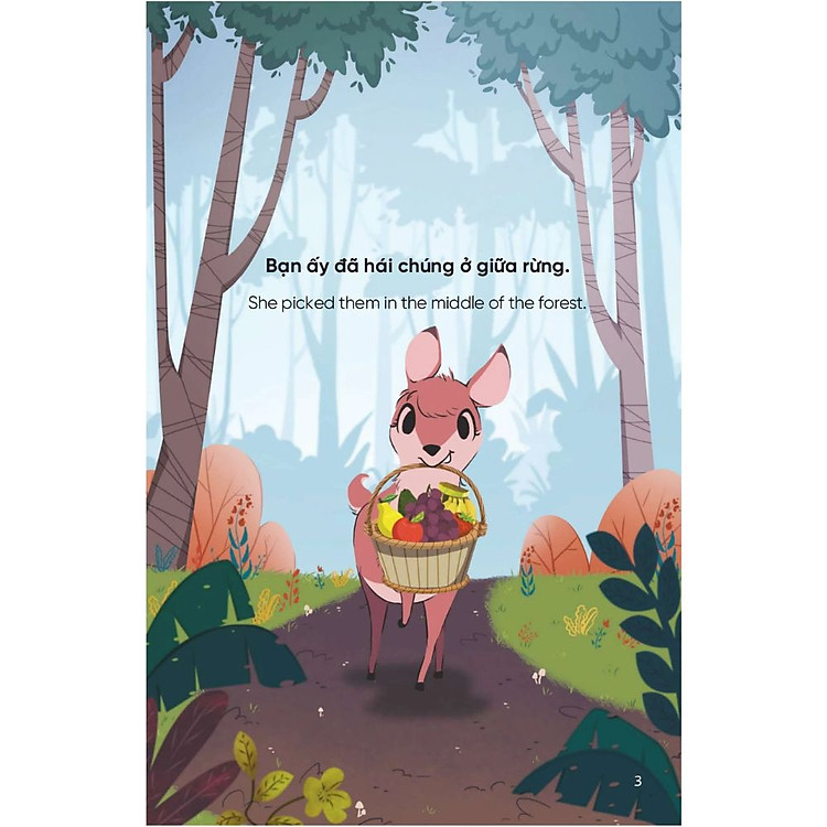 Truyện Tranh Song Ngữ Việt-Anh Dành Cho Trẻ Em - Cùng Học Cư Xử Tốt - Ảnh 4