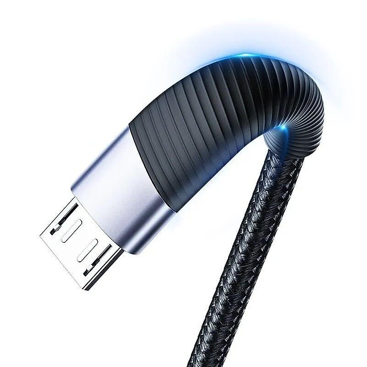 Ugreen 50873 1M màu Xám Cáp sạc truyền dữ liệu USB 2.0 sang MICRO USB đầu mạ thiếc ED017 Hàng chính Hãng