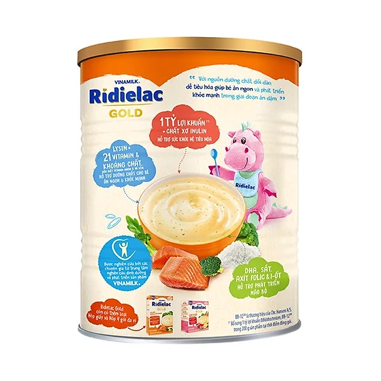 Bột Ăn Dặm Ridielac Gold 350G Tiết kiệm - Hình ảnh 4