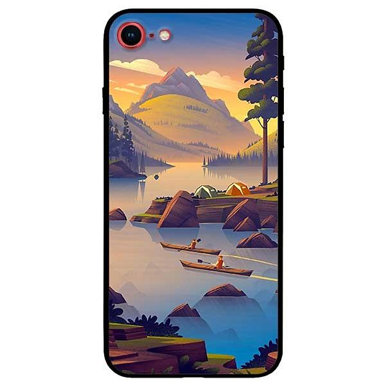 Ốp lưng dành cho iPhone 7 / iPhone 8 - iPhone Se 2020 - 7 Plus / 8 Plus mẫu Hai Chiếc Thuyền