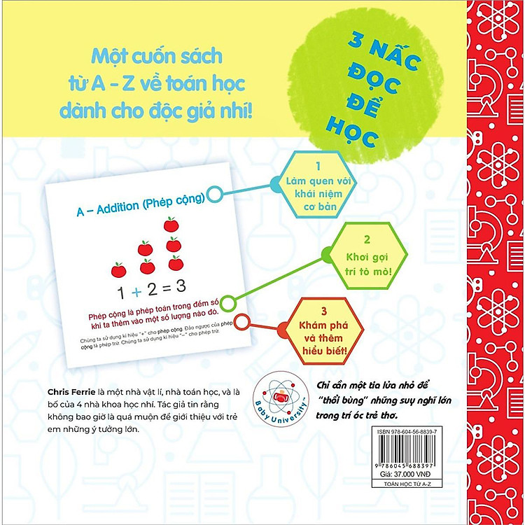 Bộ Sách Vỡ Lòng Về Khoa Học - Toán Học Từ A Đến Z - Ảnh 2