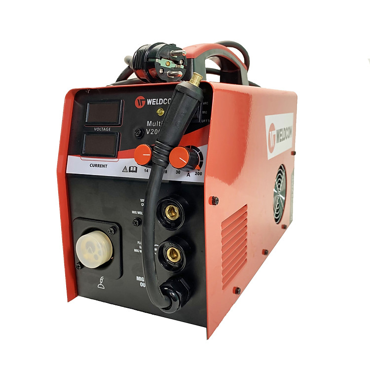 MÁY HÀN BÁN TỰ ĐỘNG MULTIMAG V2000 WELDCOM, Hàn đa năng, hàn mig có khí, không khi, hàn que