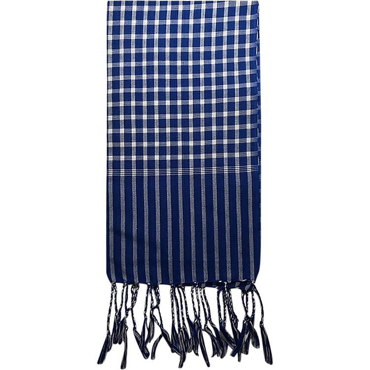 Khăn Rằn Tốt (160 x 40 cm) - Xanh Dương