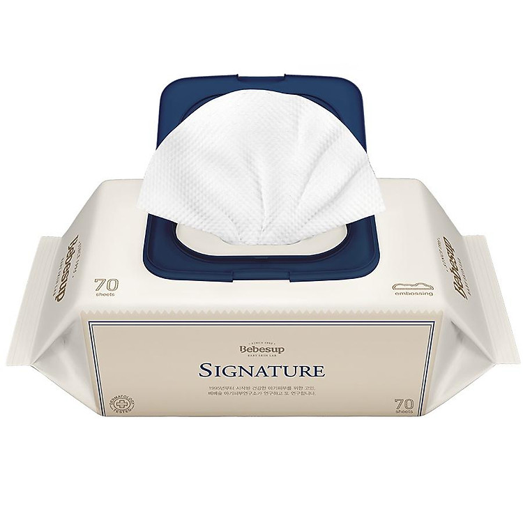 Chọn mua tại Shopee: Khăn ướt Bebesup Signature 70 tờ mua giá tốt nhất tại Shop Mall