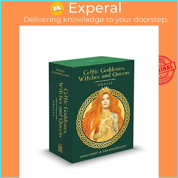 Sách - Celtic Goddesses, Witches, and Queens Oracle by Dan Goodfellow (UK edition, paperback)