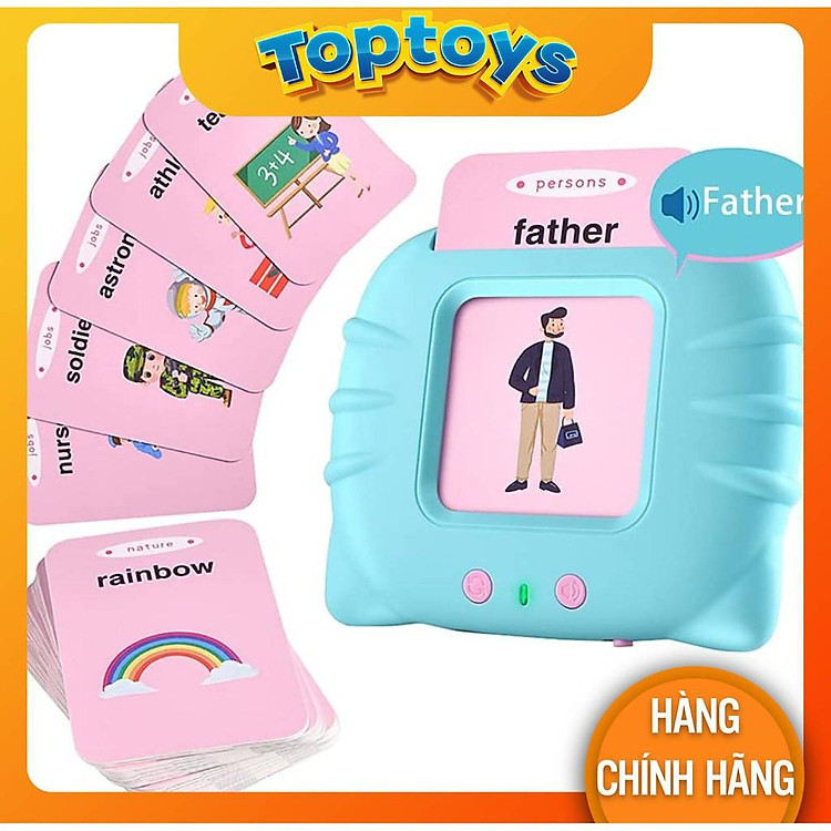 Máy học Tiếng Anh cho bé, máy tập đọc Tiếng Anh thông minh bằng thẻ Flashcard