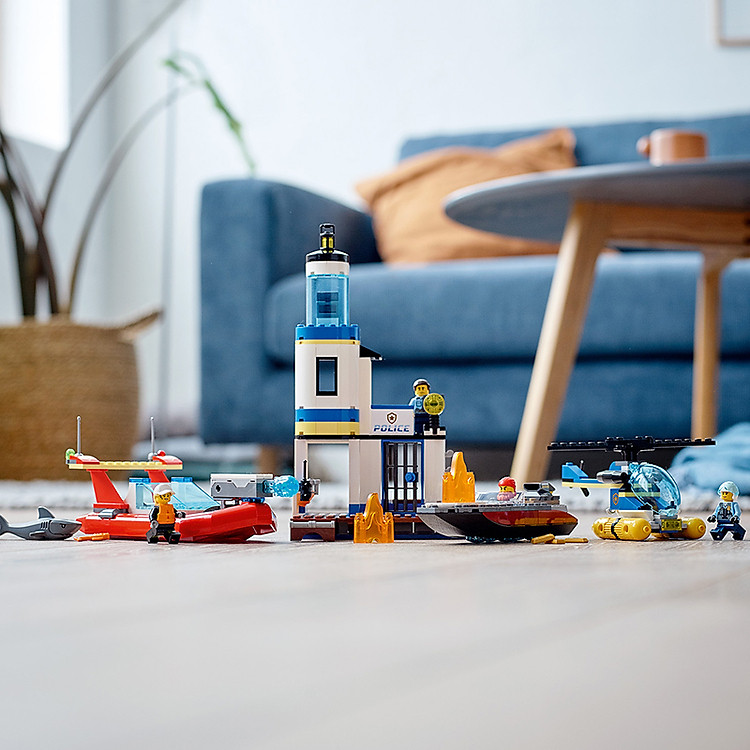 Đồ Chơi LEGO Trạm Cảnh Sát & Cứu Hỏa Chính hãng Giá tốt - Hình ảnh 3