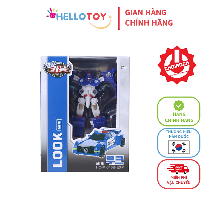 Mua tại Tiki: Xe Hơi Biến Hình HELLO CARBOT Mini Chính hãng Giá rẻ
