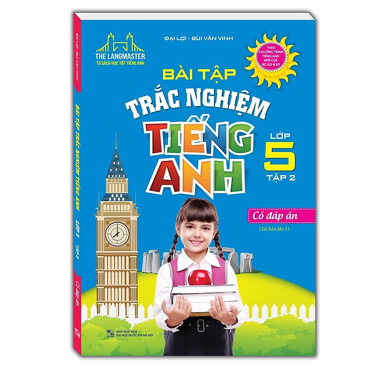 Bài Tập Trắc Nghiệm Tiếng Anh Lớp 5 – Tập 2