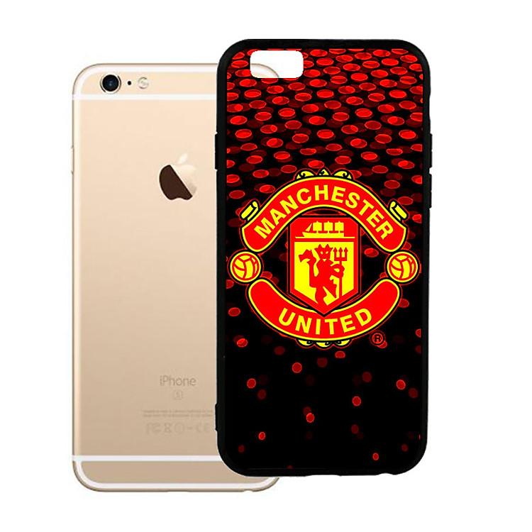 Ốp lưng viền TPU cao cấp dành cho iPhone 6 Plus - Clb Mu 02