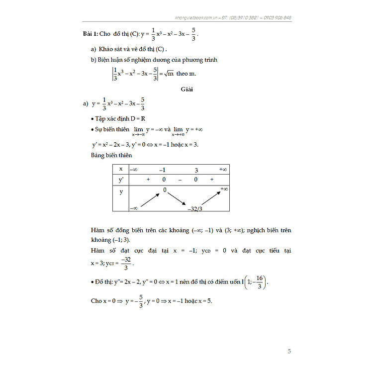 10 Trọng Điểm Luyện Thi THPT Quốc Gia Môn Toán - Ảnh 6