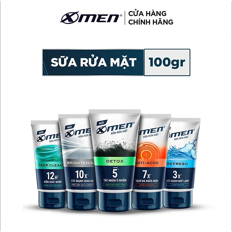 Sữa Rữa Mặt Xmen 100g - Đa tác dụng