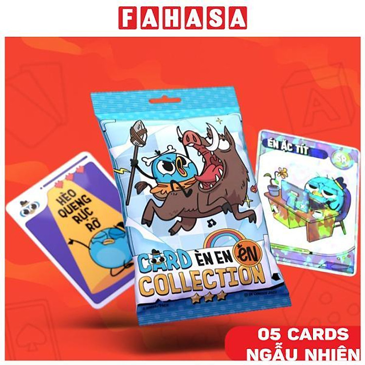 Bộ Thẻ Sưu Tập Èn En Én (5 thẻ/túi)