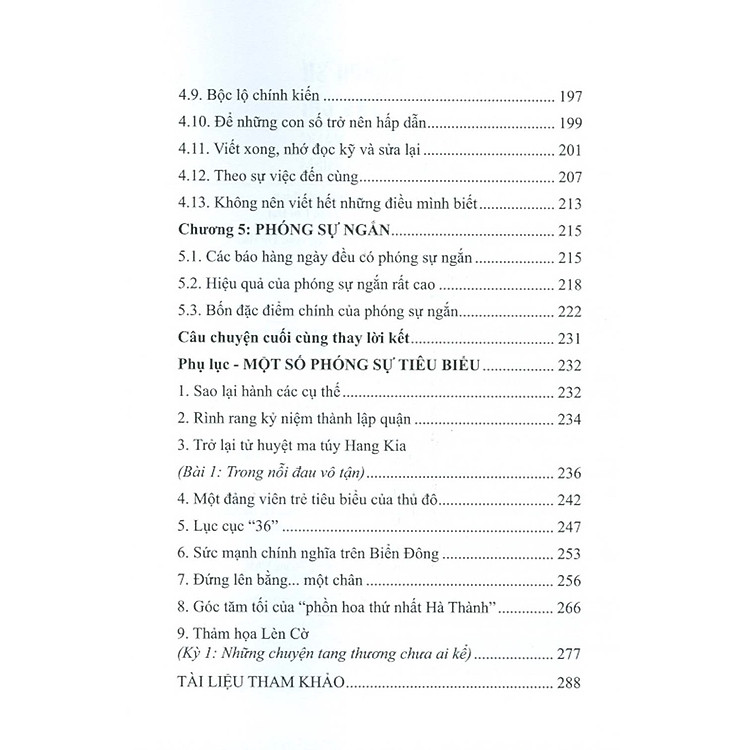 Phóng Sự Báo Chí - Lý Thuyết, Kỹ Năng Và Kinh Nghiệm - Ảnh 6