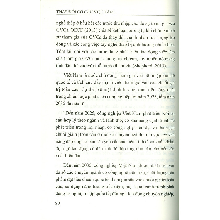 Thay Đổi Cơ Cấu Việc Làm Và Thu Nhập Của Lao Động Việt Nam Trong Bối Cảnh Tham Gia Vào Chuỗi Giá Trị Toàn Cầu - Ảnh 5