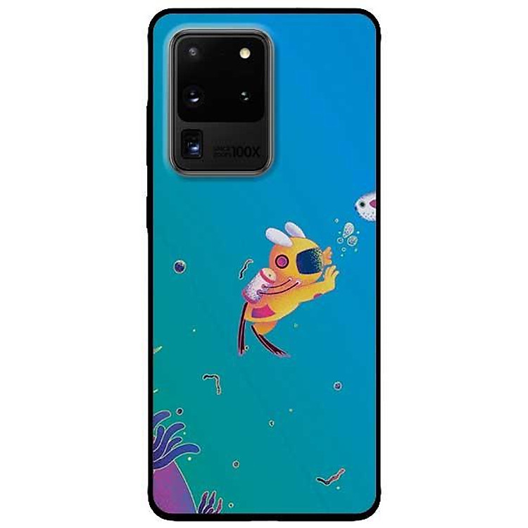 Ốp lưng dành cho Samsung S20 - S20 Plus - S20 Ultra mẫu Thợ Lặn Áo Vàng