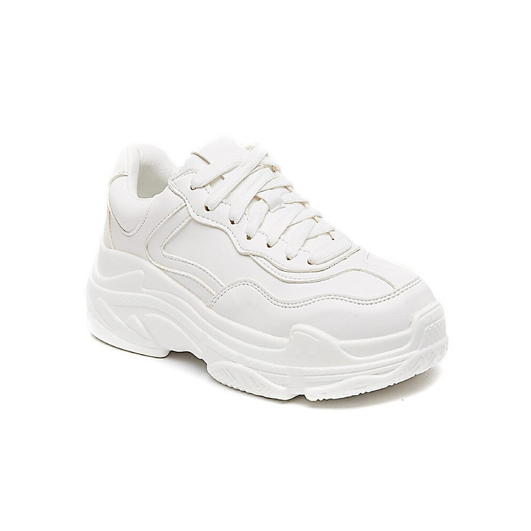 Giày sneaker Nữ Mới Nhất Viền Số Bảy ( Trắng ) - DK7212