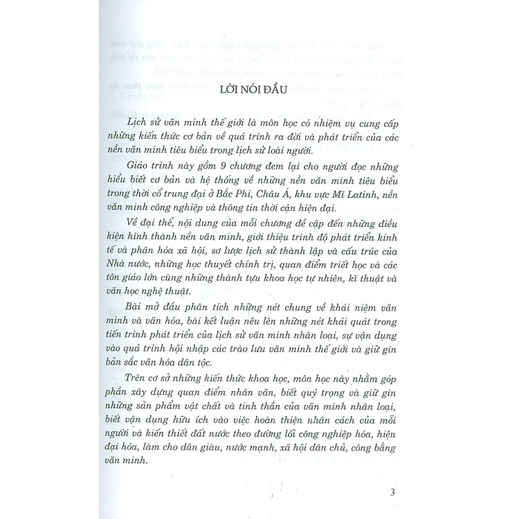 Lịch Sử Văn Minh Thế Giới (Tái bản lần thứ mười ba - năm 2014) - Ảnh 3