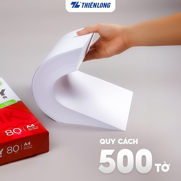 Giấy A4 80gsm IK Copy (500 tờ) - Ảnh 3