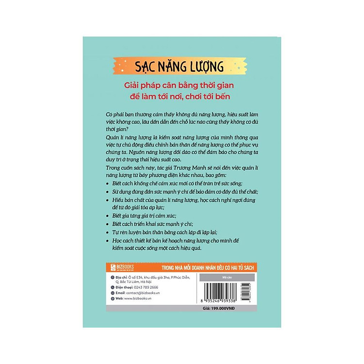 Sạc Năng Lượng - Giải Pháp Cân Bằng Thời Gian Để Làm Tới Nơi, Chơi Tới Bến - Ảnh 3