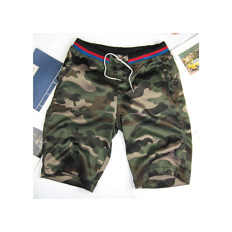 Quần Short kaki nam co giãn Big Size, Quần short lưng thun Big Size, từ 75 ký trở lên thương hiệu Nam Minh