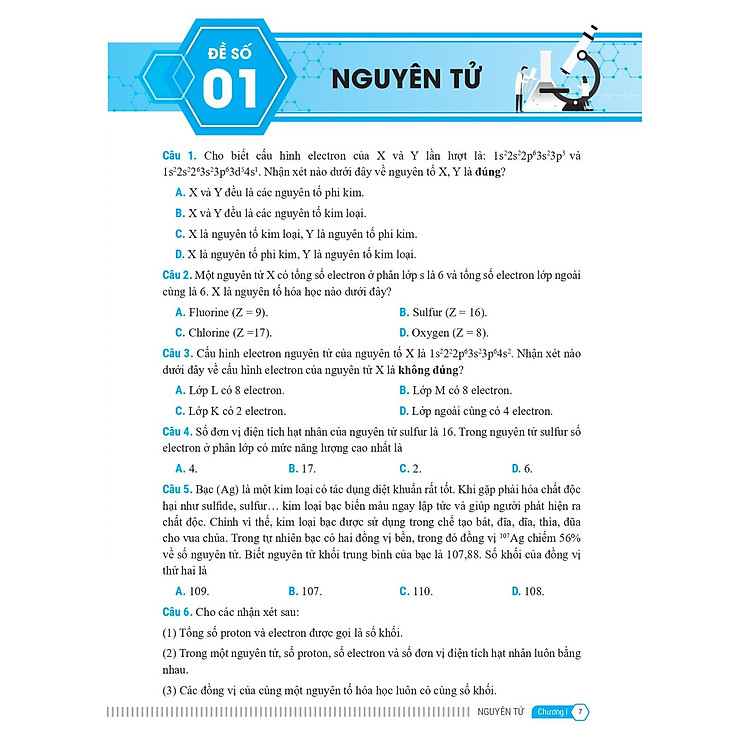 Bài Tập Bổ Trợ Nâng Cao Kỹ Năng Hóa Học Lớp 10 - Tập 1 - Ảnh 2