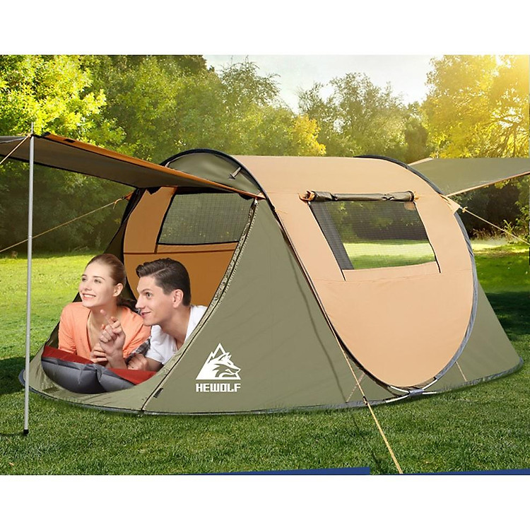 Lều thuyền lều cắm trại du lịch hiện đại bung gấp tự động cao cấp