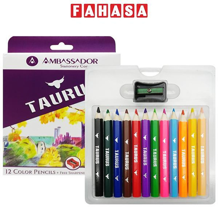 Bút Chì Màu Ngắn Kores (12 chiếc)