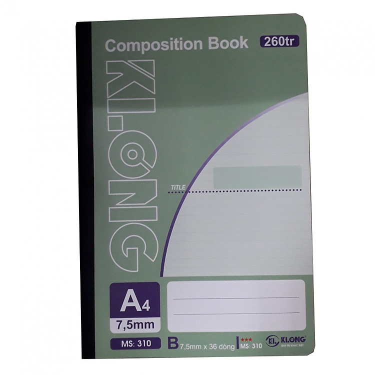 Combo 5 sổ A4 KL 260tr