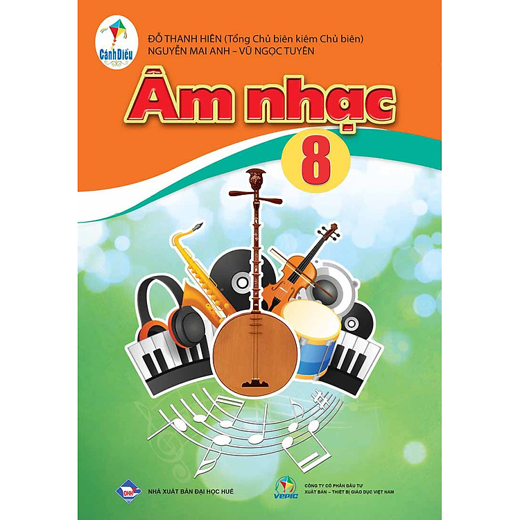 Sách giáo khoa Âm nhạc 8 – Cánh Diều